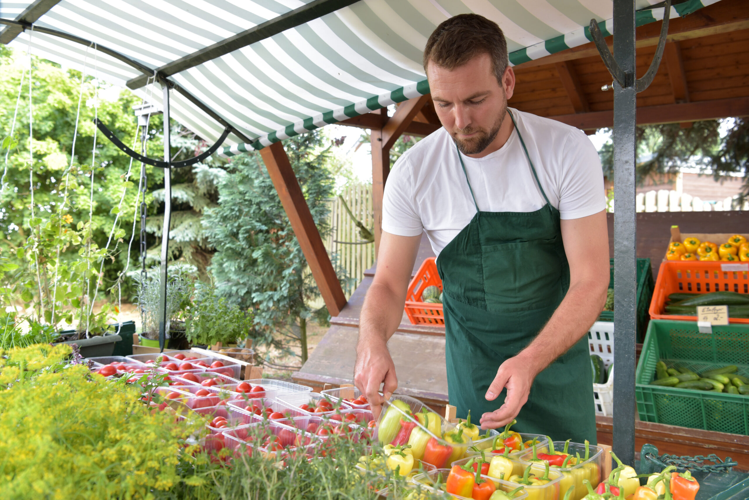 un métier de bouche utilisant l’approvisionnement local pour ses produits